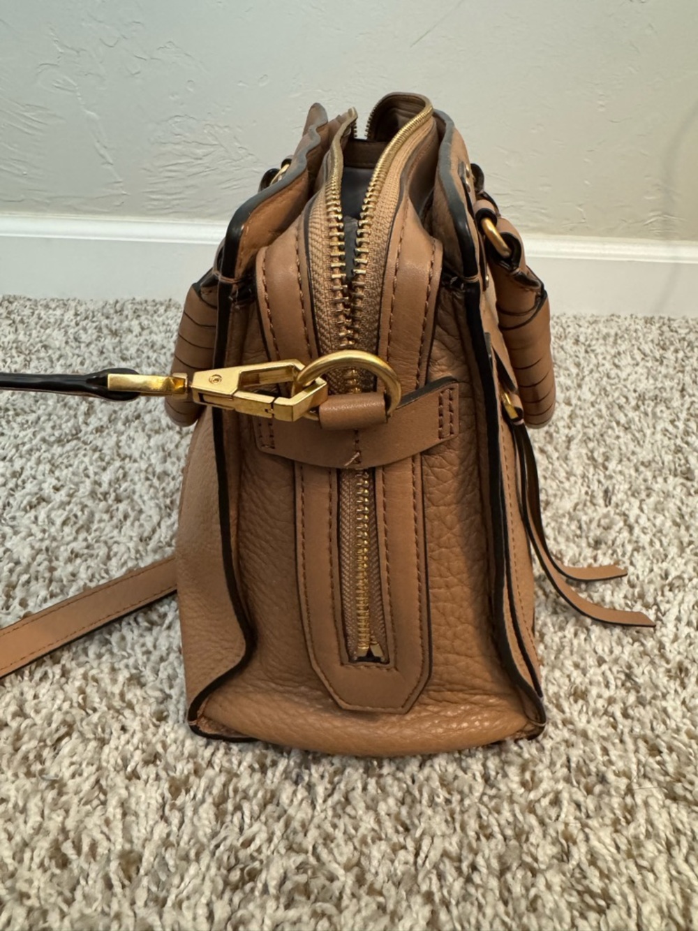 Rebecca Minkoff Leather Bag in Tan - Picture 6 of 9